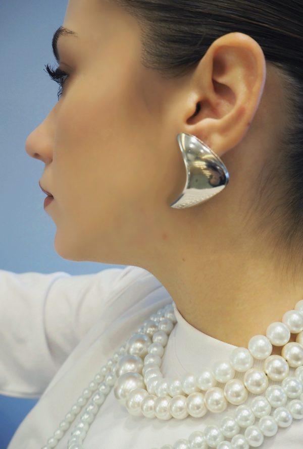 Vintage buttons earrings - Image 3