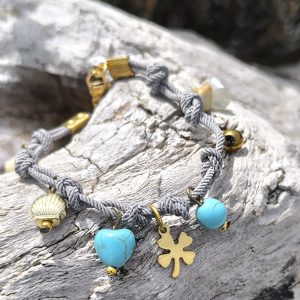 Καλοκαιρινό βραχιόλι με charms